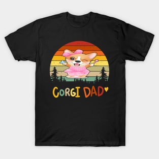 Corgi Dad  (58) T-Shirt